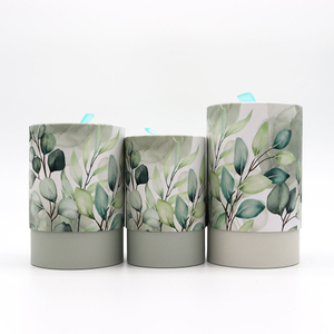 Hallpack écologique conception personnalisée thé en vrac grain de café boîte ronde emballage cylindre carton emballage alimentaire boîte papier tube