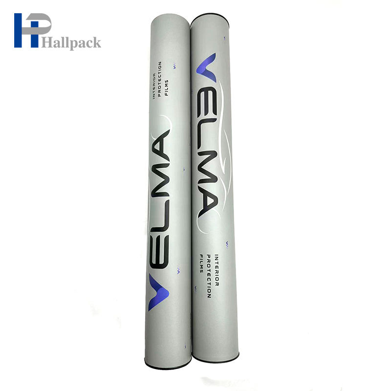 Tubes d'expédition personnalisés blanc marron noir, emballage écologique, noyau de tube en papier sur mesure, solutions de tubes d'expédition pour affiches