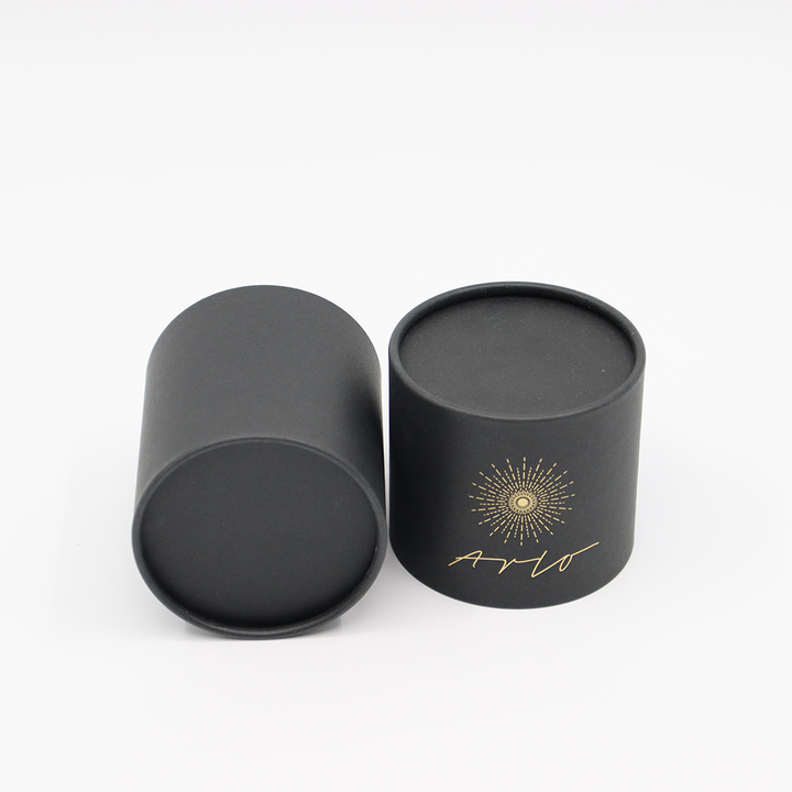 Emballage fait sur commande qui respecte l'environnement de tube de papier de boîte de cylindre de carton d'emballage de cadeau et de métier pour la bougie