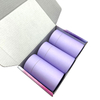Tube de papier de cylindre de boîte d'avion biodégradable, tube d'emballage de cadeau alimentaire, tube rond en carton