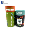 Emballage recyclable de tube de papier de cylindre de puzzle de logo de taille faite sur commande en gros