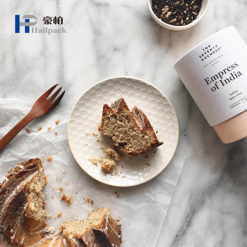 Tube d'emballage en papier pour thé/nourriture