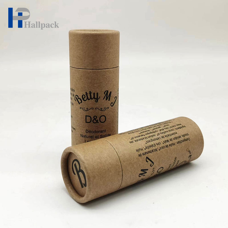 Le tube rond de papier de carton d'emballage d'impression de luxe poussent le tube de papier