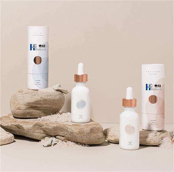 Recycler le tube de papier de rouge à lèvres déodorant de qualité alimentaire pousser le tube de papier