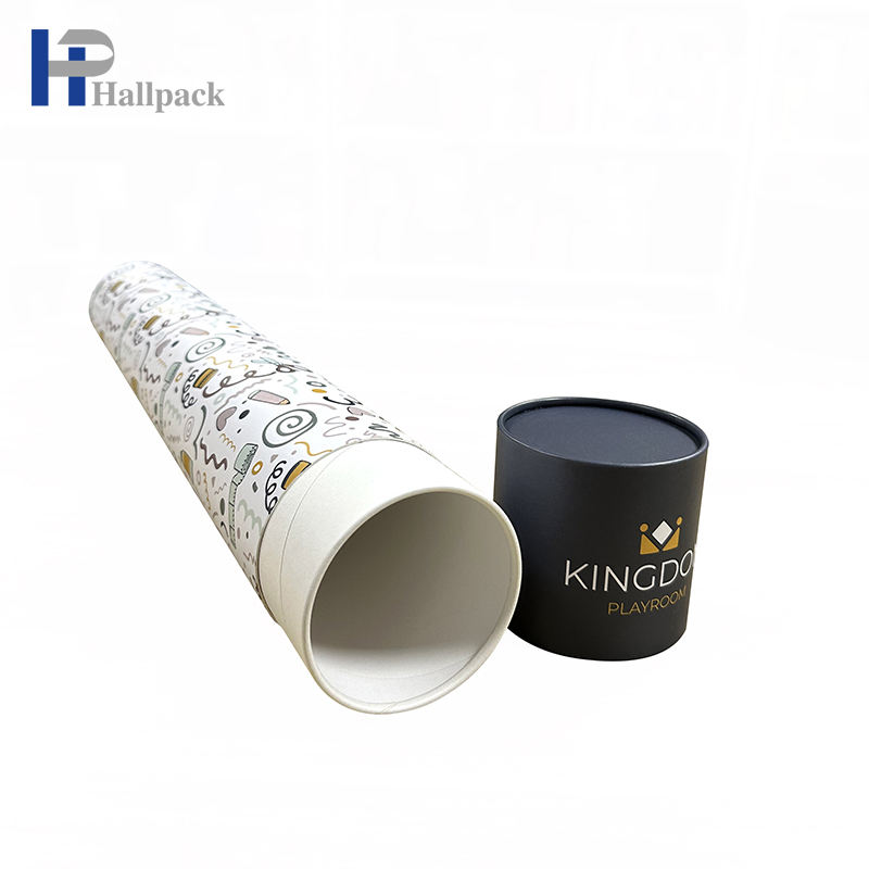 Tube de papier d'emballage de prix d'usine de tube de papier de carton d'emballage recyclable