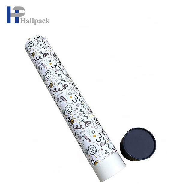 Tube de papier long de cylindre d'affiche de tube de carton de carton de papier de expédition écologique