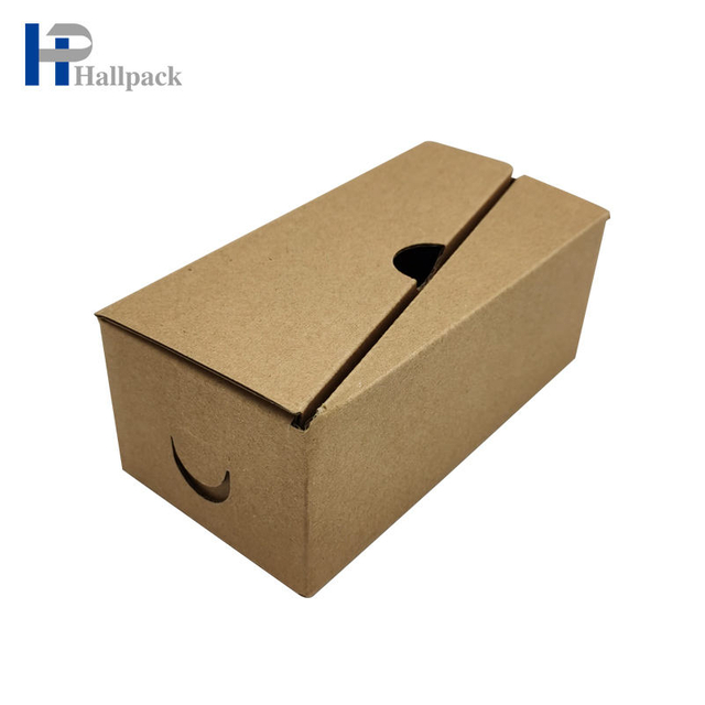 Boîte de papier ondulée de papier kraft personnalisée boîte de carton d'emballage imprimée