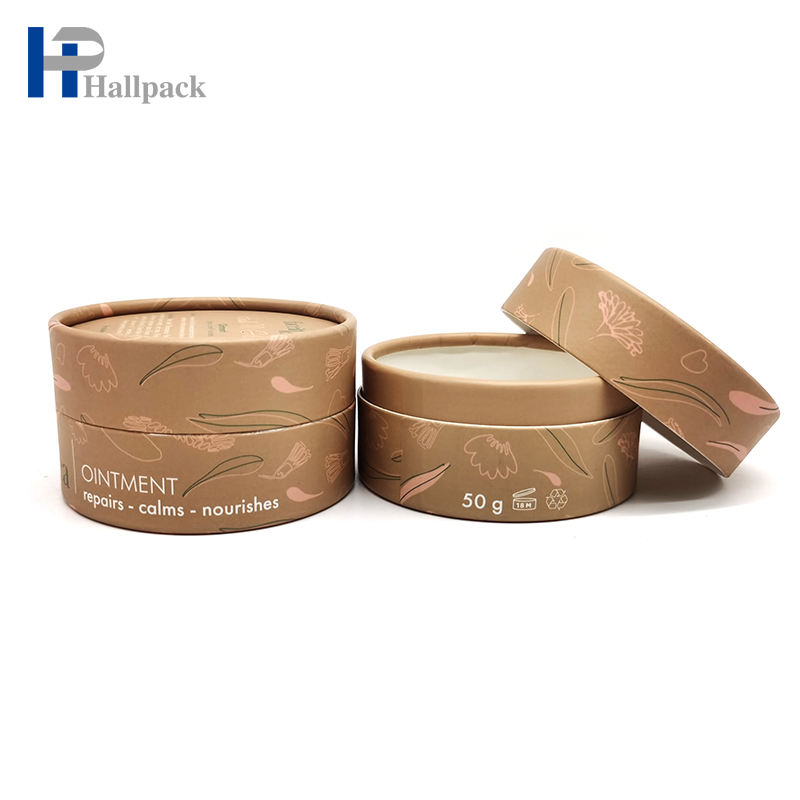 Tube de papier de carton de boîte de paquet de conception adaptée aux besoins du client par catégorie comestible avec l'emballage de bord de petit pain