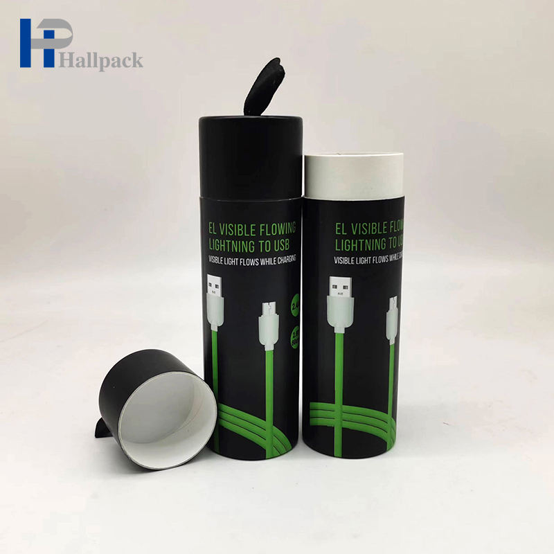 Nouveaux produits chauds Ligne de données Emballage Cylindre Tube de papier Tube de papier kraft
