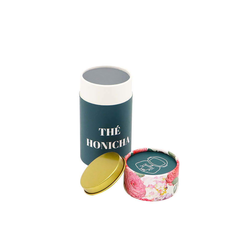 Emballage de tube en papier pour la conception de carton de qualité des aliments en vrac