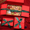 Biodégradable Custom Logo Christmas Avent Calendar Box Packaging
