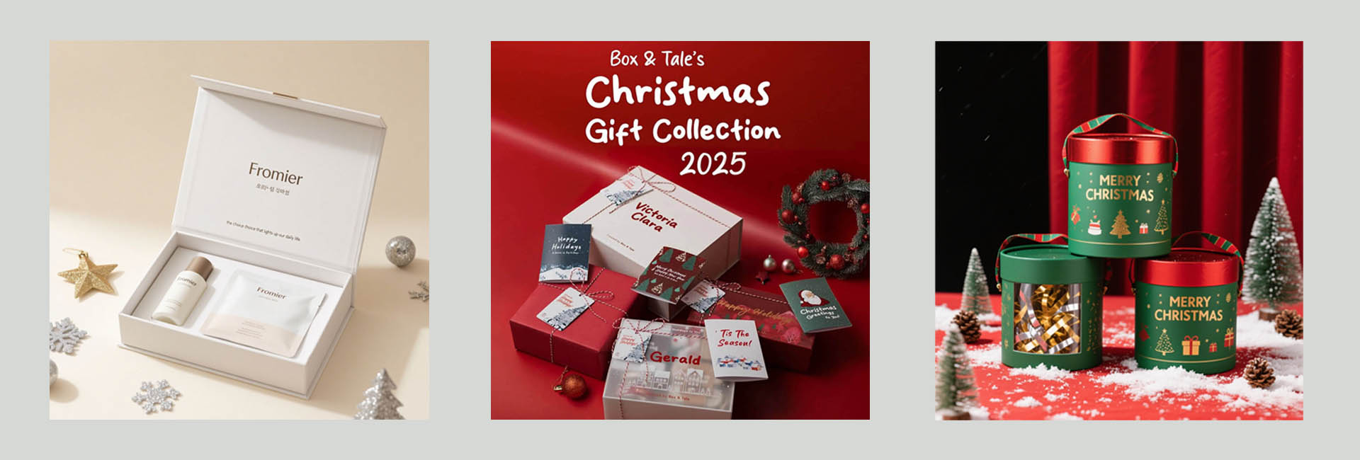 emballage cadeau de No&euml;l