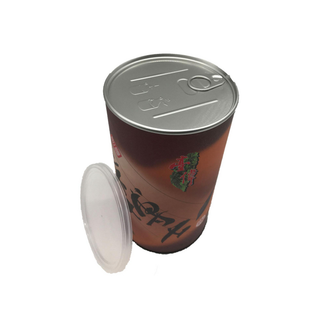 Boîte de papier d'emballage de thé, personnaliser le café, emballage en Tube de papier rond, boîte cylindrique de qualité alimentaire