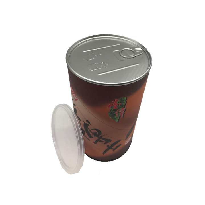 Boîte de papier d'emballage de thé, personnaliser le café, emballage en Tube de papier rond, boîte cylindrique de qualité alimentaire
