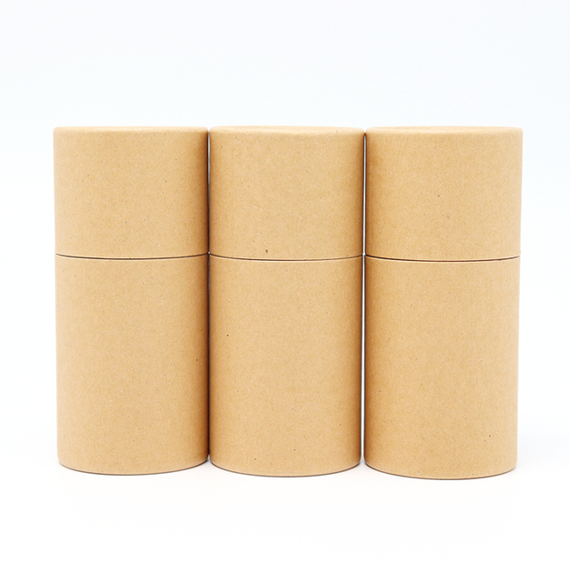 Papeterie personnalisée écologique, fournitures d'art, boîte cylindrique en carton, emballage en Tube de papier pour peinture, stylo pigmenté, crayons de couleur