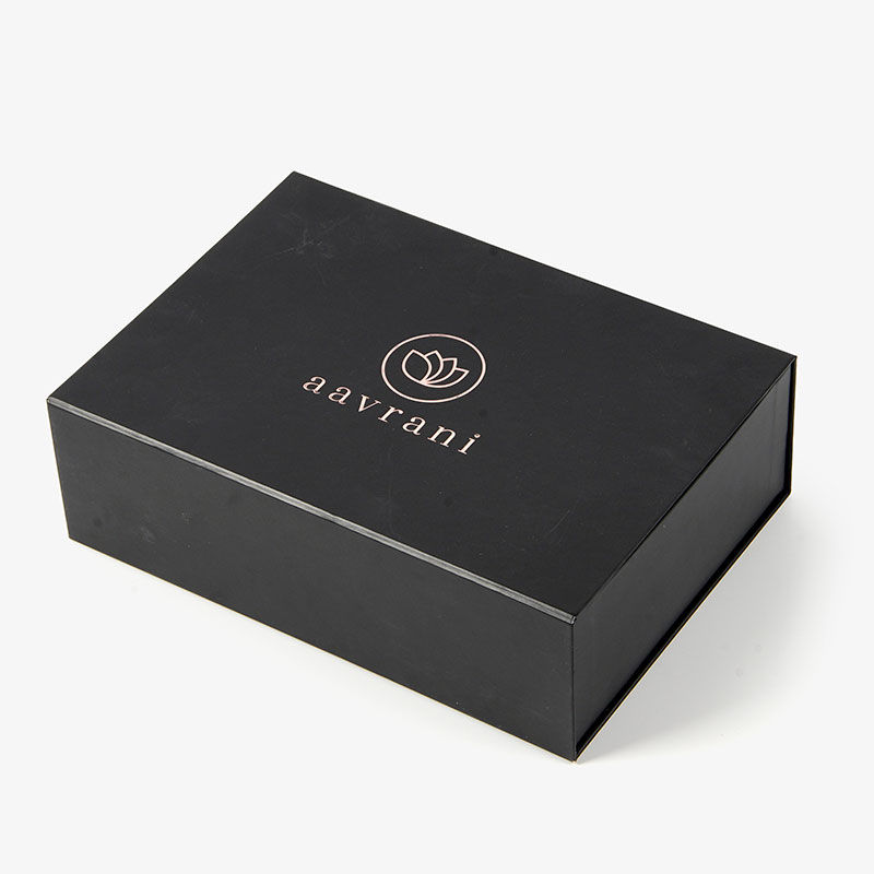 Structure du livre Boîte-cadeau luxueuse en cuir et emballage en carton pour bijoux