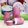Emballage facile à décoller personnalisé biodégradable Hallpack pour l'emballage de cylindres de papier de café, de thé et de chocolat