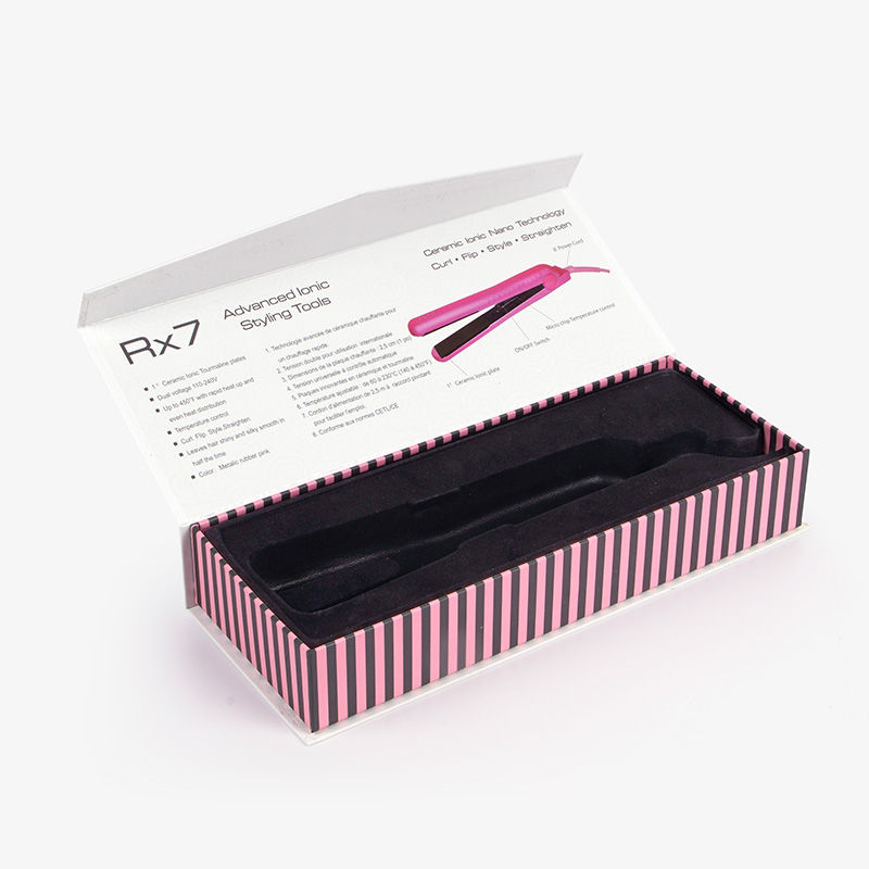 Boîte cadeau en carton pour Extension de cheveux, nouveau Design et offre spéciale, boîte d'emballage en forme de livre avec insertion en soie satinée, 2020