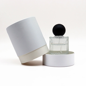 Bouteille de parfum cosmétique personnalisée, Tube en papier d'emballage cosmétique, cylindre rond en carton, Tubes d'emballage