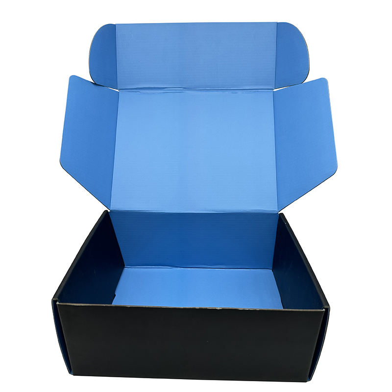 Emballage de boîte de papier ondulé de boîte en carton de expédition faite sur commande écologique pour le cadeau d'anniversaire de vacances