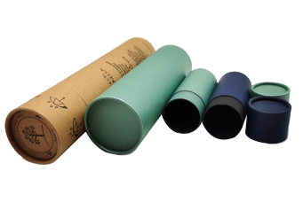 L'emballage fait sur commande réutilisé par 100% de T-shirt chaussettes empaquetent l'emballage de tubes de papier de carton d'emballage
