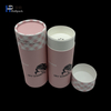 Tube de papier de grande taille de qualité parfaite Tube de papier de Carton de noyau Kraft boîtes personnalisées avec emballage de Logo Tubes transparents emballage de papier