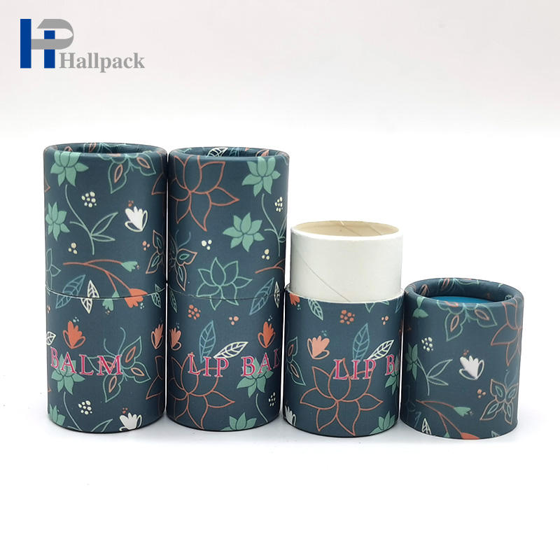 Réutilisez l'emballage de tube de papier de poussée de tube de papier de rouge à lèvres de déodorant de catégorie comestible