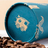 Carton écologique thé en vrac grain de café cylindre rond boîte d'emballage de qualité alimentaire Tube de papier Tube de papier Kraft résistant à l'humidité