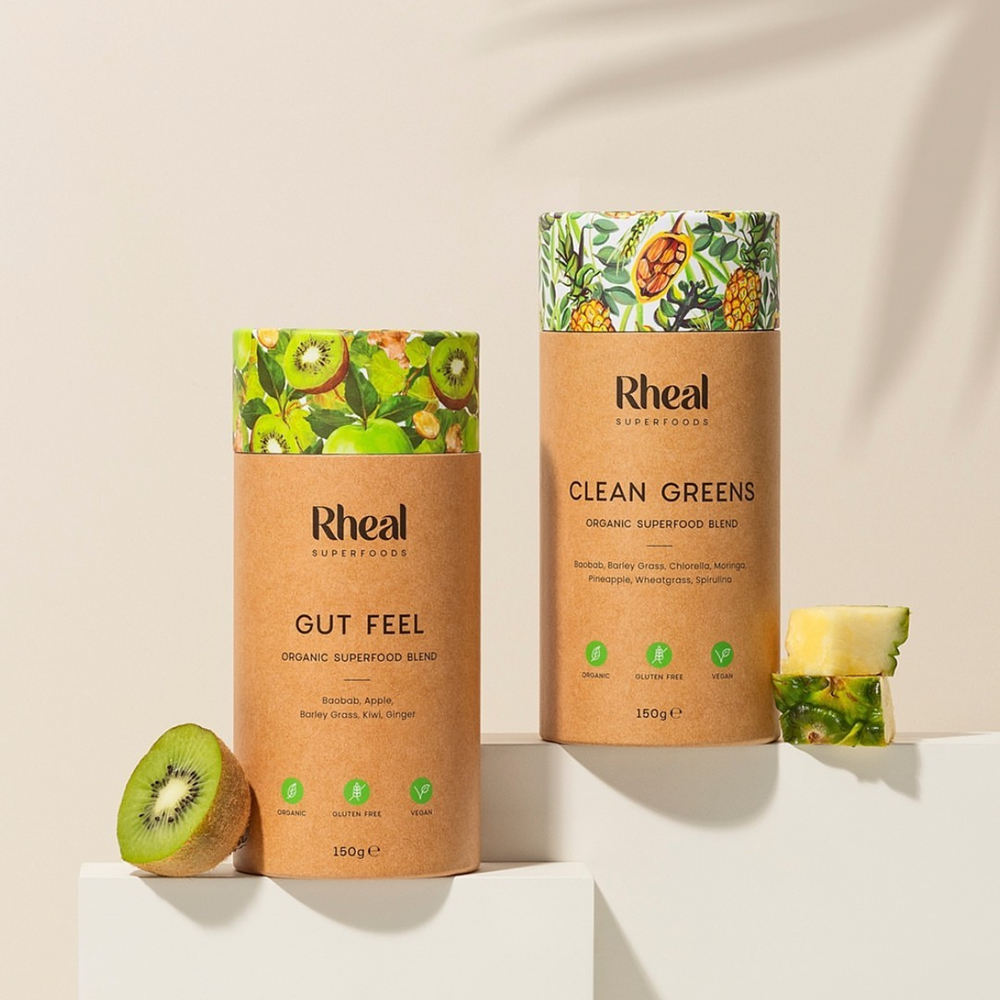 Tube d'emballage de boîte de cylindre d'emballage de thé de superaliment de café imprimé personnalisé biodégradable de qualité alimentaire pour le stockage de poudre de collagène