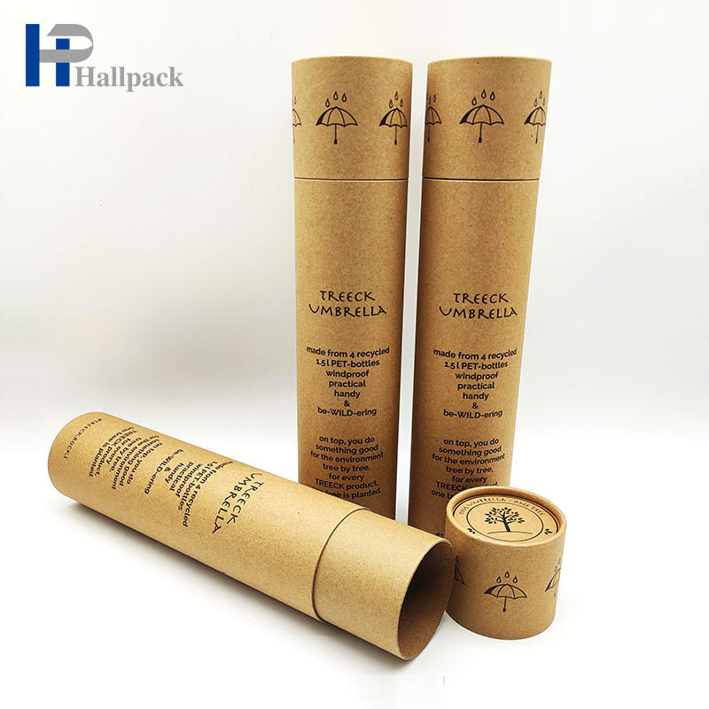 Tube de papier Kraft écologique de haute qualité, taille personnalisée pour l'artisanat, expédition de bougies, Tube d'emballage en papier moins cher