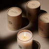 Emballage fait sur commande qui respecte l'environnement de tube de papier emballé par boîte de cylindre de carton de cadeau et de métier pour la bougie
