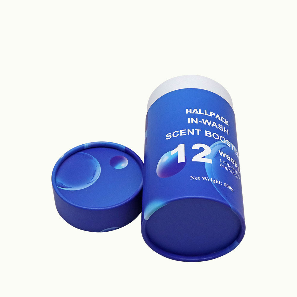Conteneurs de stockage en carton à cylindre rond imprimé personnalisé, pour café, thé, perles de lessive, cendres d'animaux, Tube en papier d'emballage