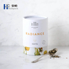 Firstsail conception personnalisée en vrac grain de thé rond cylindre carton écologique boîte de qualité alimentaire paquet de tube de papier alimentaire