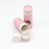 Carton de paquet de boîte de tube rond cosmétique fait sur commande de haute qualité emballé avec le dispositif trembleur de tamis pour le shampooing sec de poudre libre