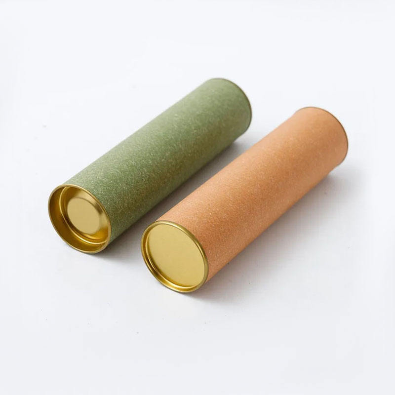 Emballage en papier spécial de 100 ml, boîte ronde avec couvercles en fer