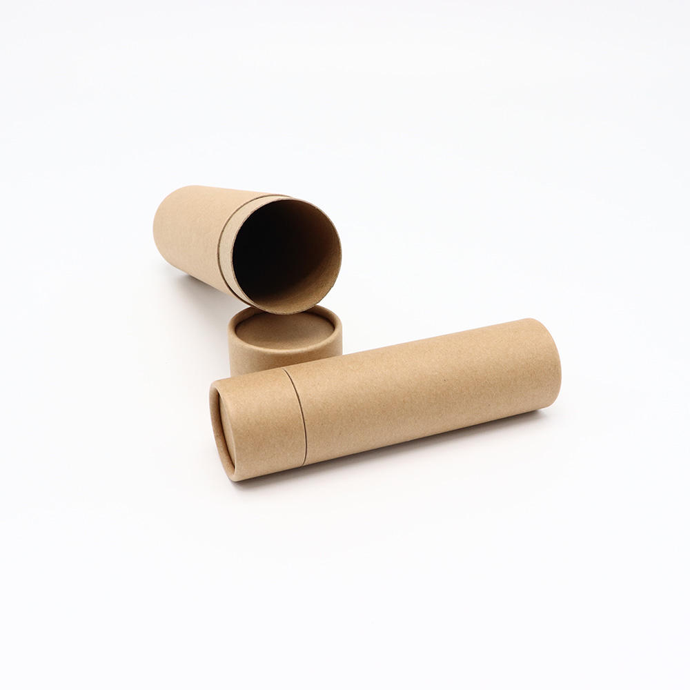 Le papier biodégradable peut rouler des tubes de papier Tubes de papier kraft brun non imprimés