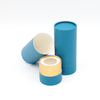 Emballage de tube de papier de boîte de cylindre de carton cosmétique biodégradable de style de luxe personnalisé pour la bouteille de parfum d'huile essentielle de pulvérisations