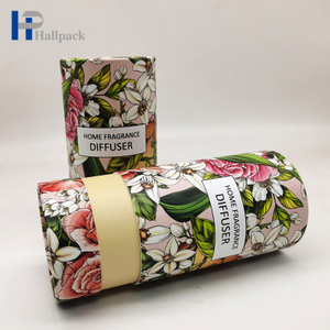 Carton de papier Kraft mat biodégradable de haute qualité, Tube de papier rond, serviette, vêtements, sous-vêtements, foulard en soie, emballage en Tube de papier cadeau