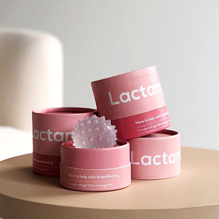 Emballage de tube rond de conception personnalisée de prix d'usine emballage de cylindre de papier biodégradable pour bougie de bouteille de parfum