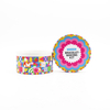 Design de luxe impression Mooncake boulettes gâteau d'anniversaire cylindre conteneur rond papier emballage cadeau papier emballage
