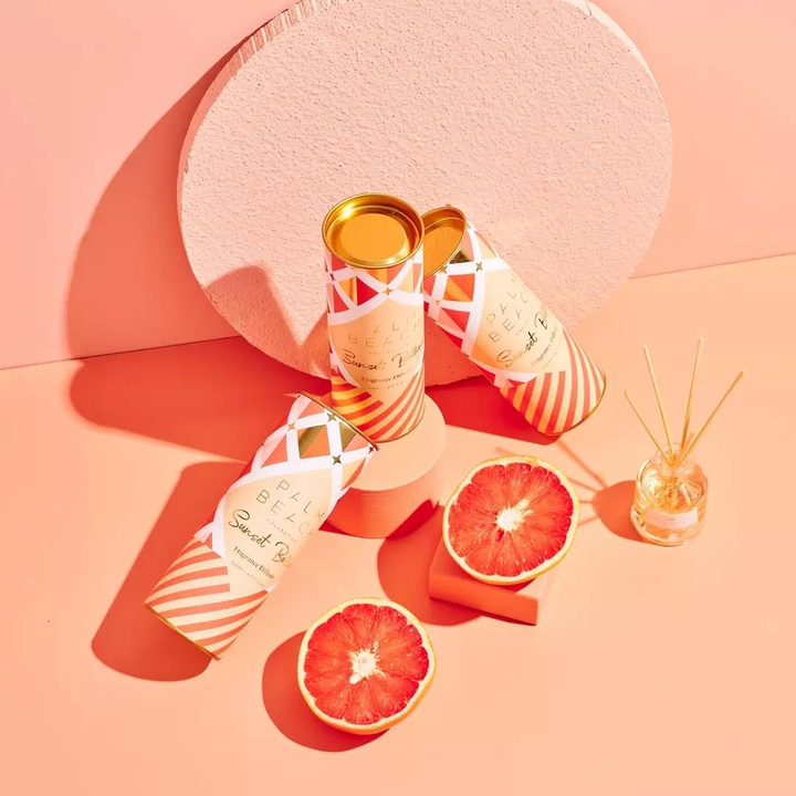 Hallpack – emballage en tube biodégradable fait à la main, pour diffuseur, boîte ronde écologique, cylindre en carton pour bouteille de parfum