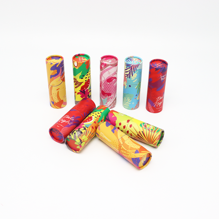 Emballage cosmétique personnalisé de haute qualité, boîte cylindrique en carton, emballage en Tube de papier pour soins de la peau, outils de maquillage, parfum