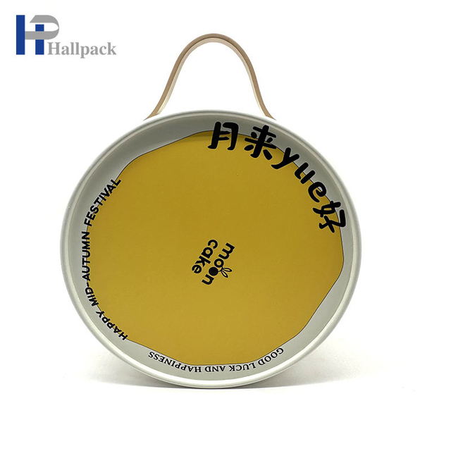 Emballage UV de tube de papier de carton de revêtement de fabricants avec la corde de main en cuir