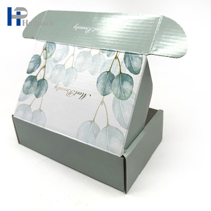 Boîte de paquet de cadeau élégante de carton fait sur commande pliant la boîte de papier rigide pliable