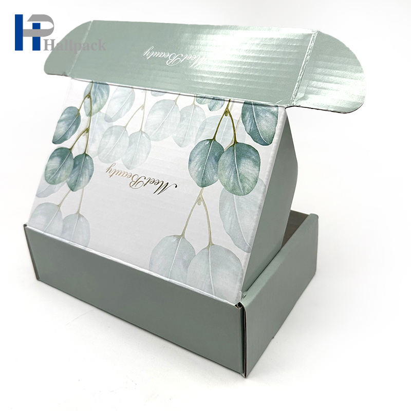 Boîte de paquet de cadeau élégante de carton fait sur commande pliant la boîte de papier rigide pliable