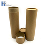 Tube de papier de remplissage de baume de papier d'art de tube de papier rond de Brown Kraft
