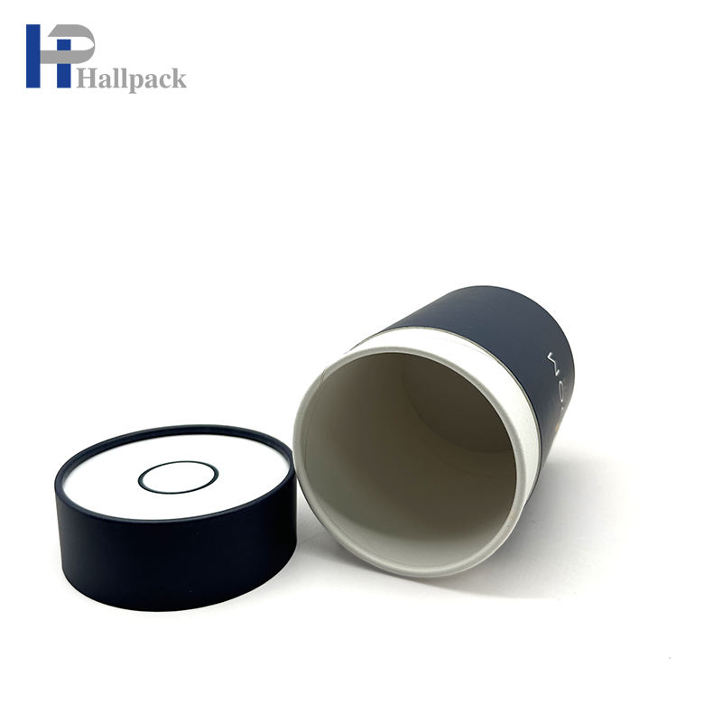 Tube de papier d'emballage de cylindre de papier de carton d'emballage alimentaire personnalisé de prix d'usine