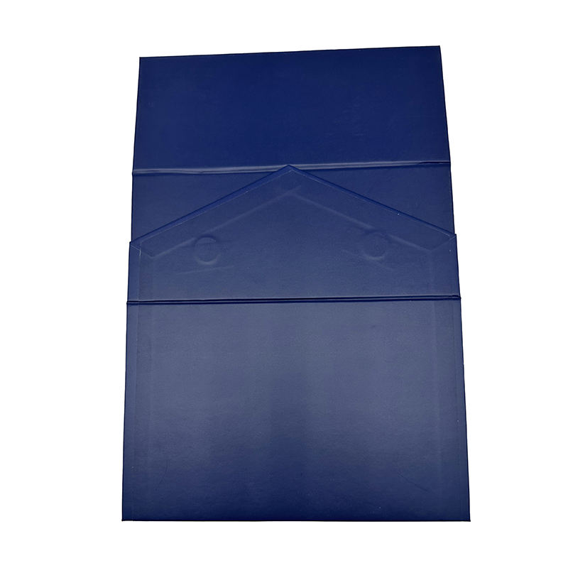 Boîte de courrier d'emballage ondulé pliable en carton rigide en forme de livre, boîte d'expédition, boîte en papier