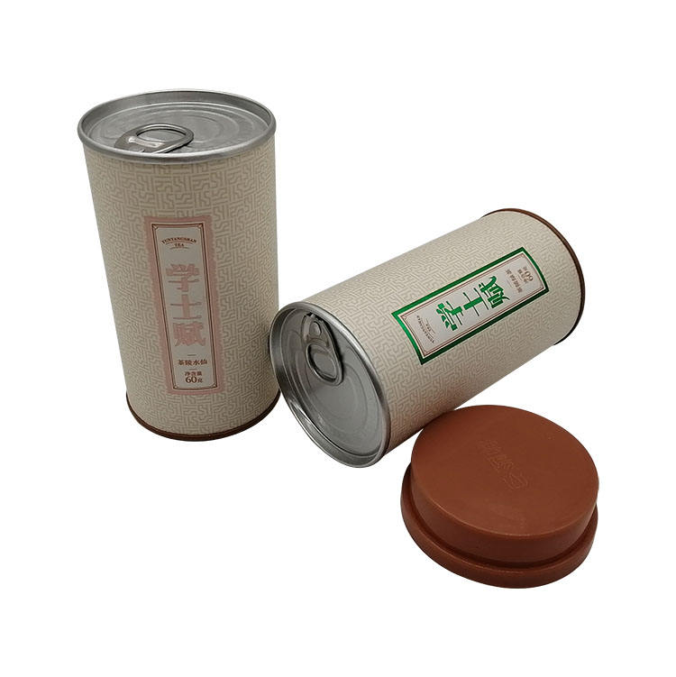 emballage de cylindre en carton de tube kraft boîtes personnalisées vente directe d'usine