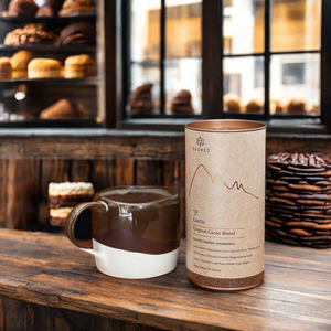 Emballage en carton de boîte de tube rond de catégorie comestible de conception personnalisée de luxe pour la boîte de papier de chocolat de cacao